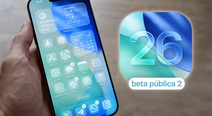 iOS 26 beta pública 2 ya está aquí: cambios en Mail, batería y nuevas animaciones que puedes probar hoy mismo