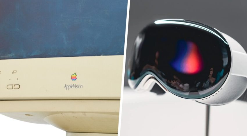 En los 90 Apple ya tenía sus 'Vision'. Eran un monitor de 25 kilos y ahora es el tesoro perdido de los coleccionistas