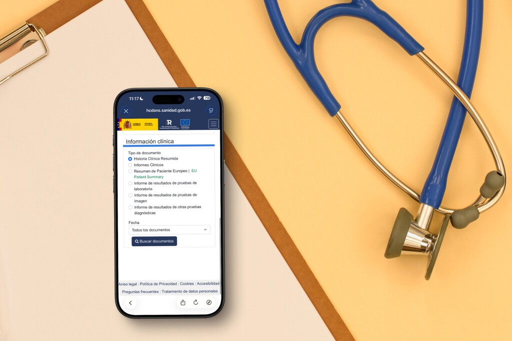 Por fin podemos ver nuestro historial médico en el iPhone. Y lo mejor es descargarlo desde Mi Carpeta Ciudadana 