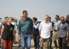 Pedro Sánchez pide «lealtad institucional» a las comunidades autónomas en su visita a  la zona del incendio de Jarilla