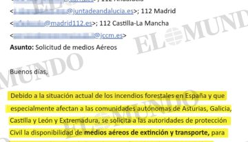 El Gobierno tardó una semana en escribir a las CCAA para pedirles medios terrestres para los incendios