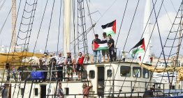 La Global Sumud Flotilla zarpa desde el puerto de Barcelona rumbo a la Franja de Gaza: «La causa palestina es la causa de la humanidad»