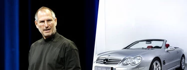Cada seis meses, Steve Jobs compraba el mismo coche, un Mercedes-Benz SL-Class de 120.000 euros. El truco estaba en la matrícula 