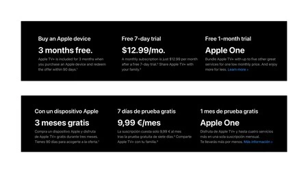 Apple Precios TV+