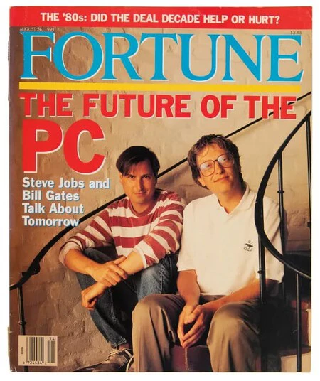 Revista Bill Gates Y Jobs