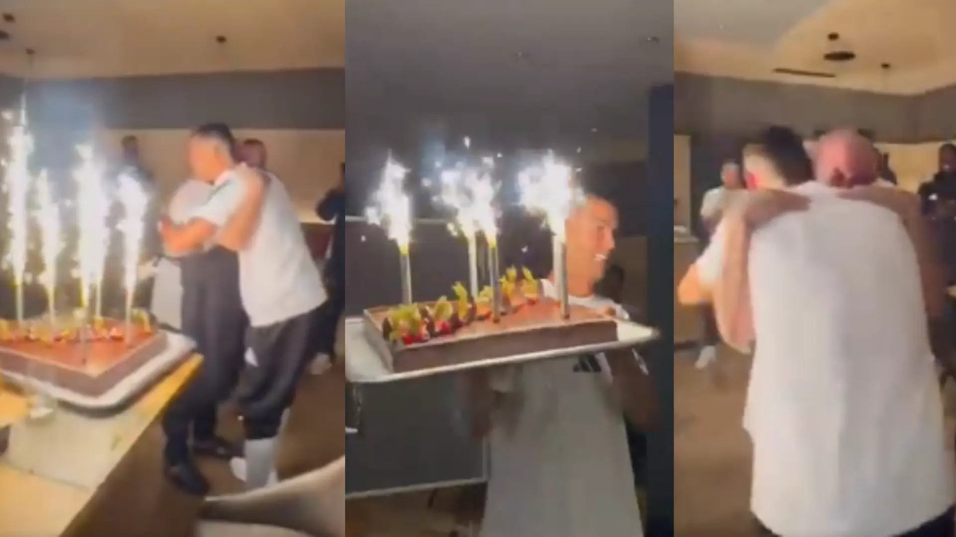 El gesto de Cristiano Ronaldo con el cocinero del Al Nassr por su cumpleaños que lo hizo llorar