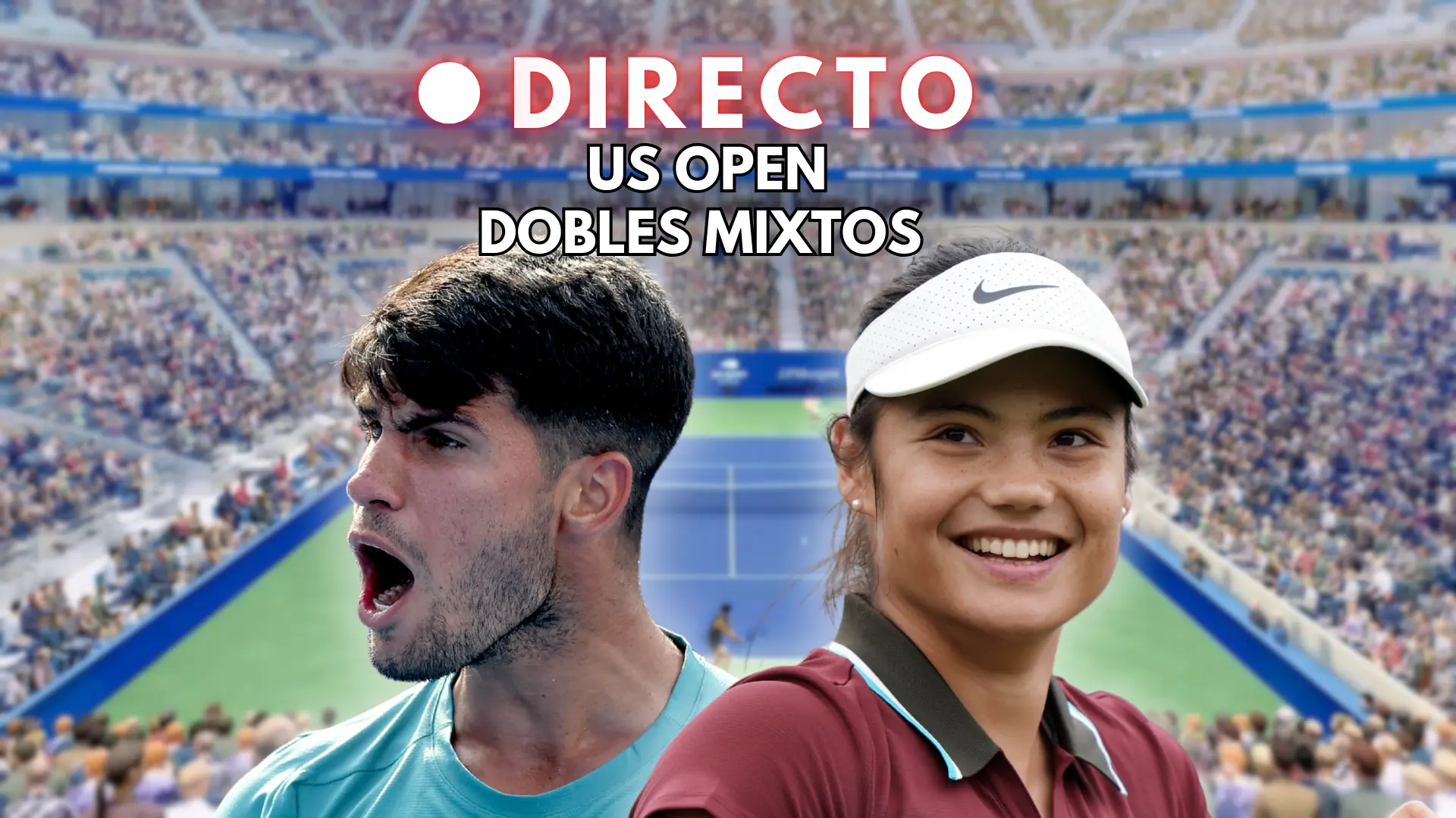 Carlos Alcaraz / Emma Raducanu – Jessica Pegula/ Jack Draper del US Open, en directo: resultado y última hora del dobles mixto