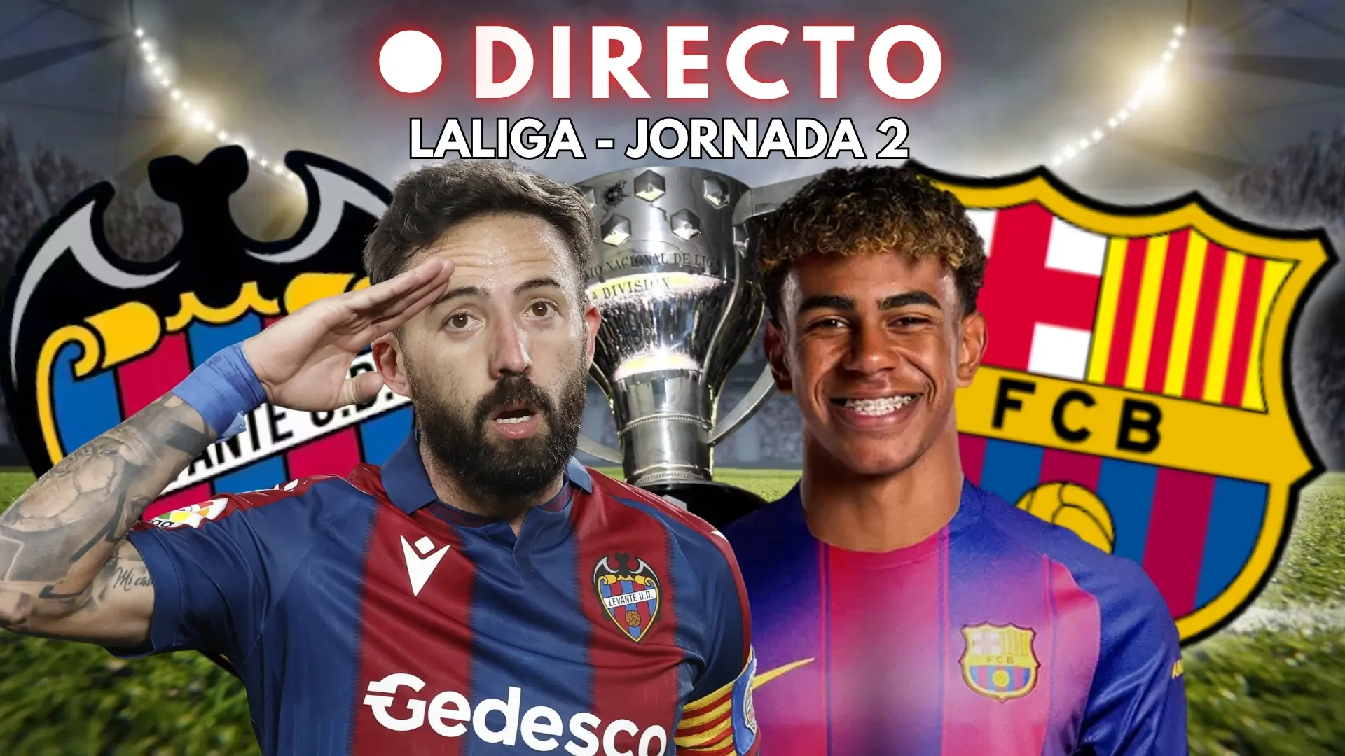 Levante – Barça de LaLiga, en directo: marcador, goles y última hora de la jornada 2