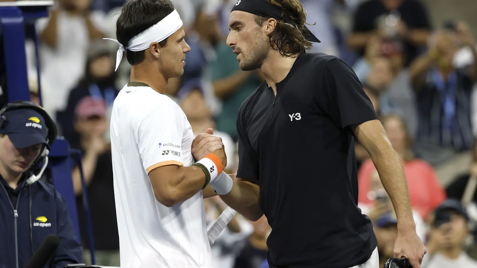 Tsitsipas pierde los nervios durante su derrota ante Altmaier en el US Open: «No te preguntes por qué te tiro al cuerpo»