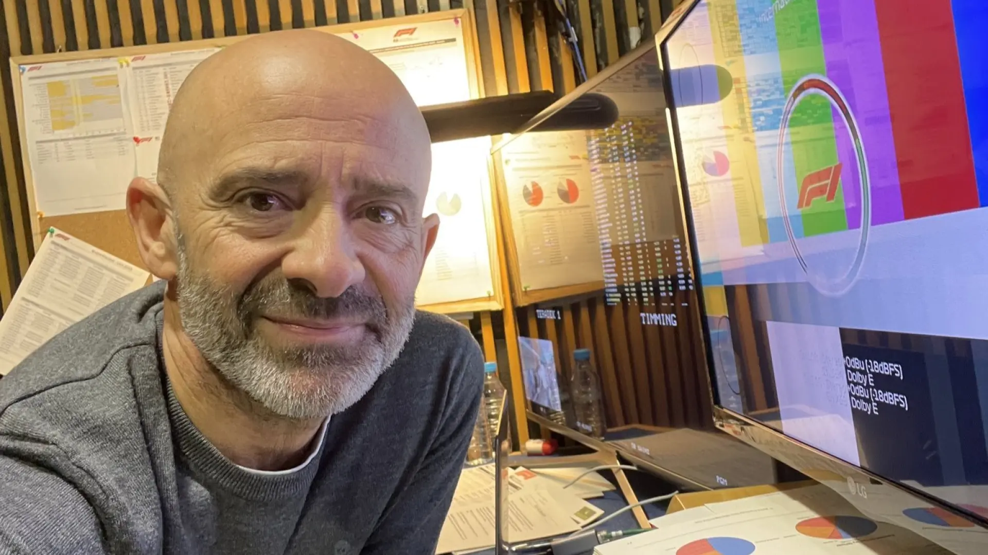 Antonio Lobato, de plantearse dejar el periodismo a convertirse en la voz de la Fórmula 1: «Quería montar una frutería»