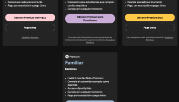 Spotify aumenta sus precios en México y uno de sus planes sube hasta 40 pesos al mes