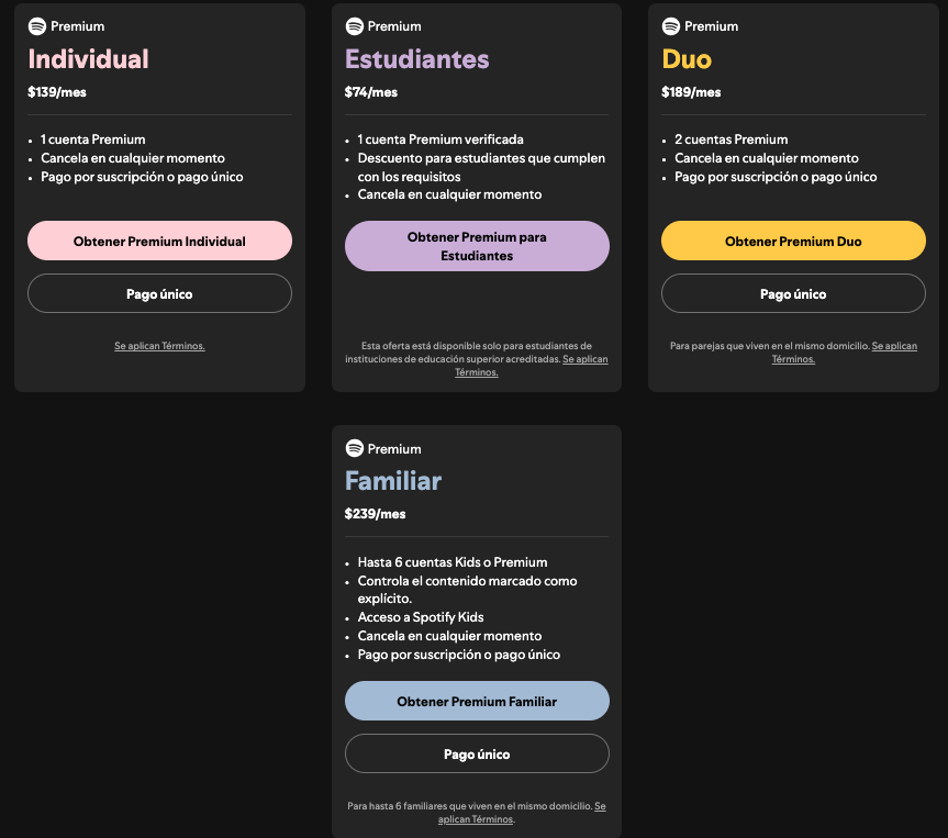 CDATA[
Spotify anunció el lunes que aumentará el precio mensual de la suscripción individual premium en determinados mercados a partir de septiembre, en un momento en que el gigante sueco del «streaming» busca mejorar sus márgenes.
![