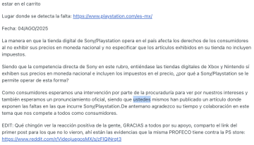 Profeco va contra Playstation por problemas en sus precios; advierte sanciones