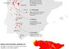 1.400 efectivos de Emergencias luchan por contener las llamas que avanzan sin tregua en Orense, Zamora y Cáceres
