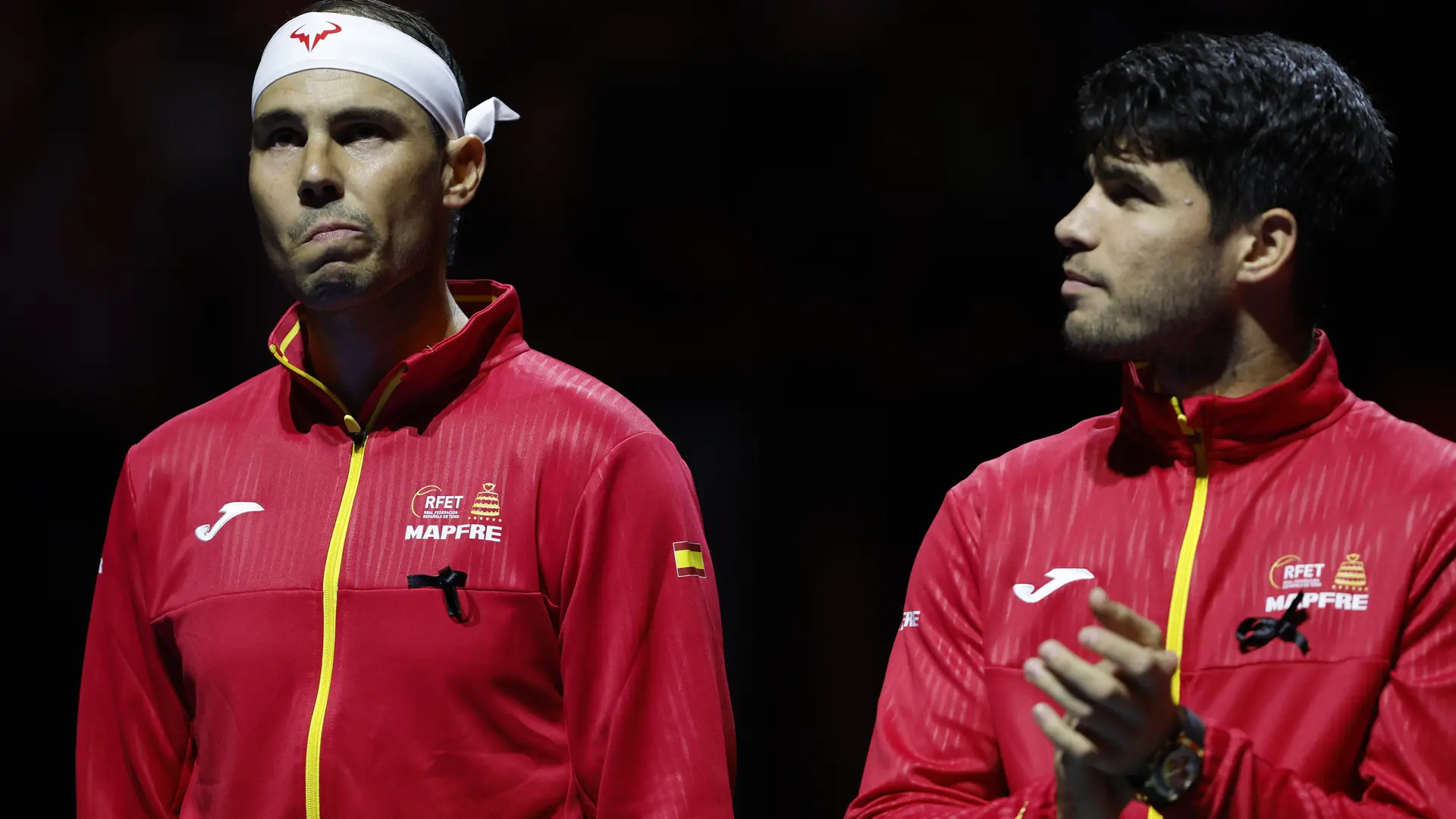Carlos Alcaraz, sobre su primer partido contra Rafa Nadal: «Se acumuló todo, pero fue impresionante»