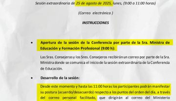 Arranca el curso escolar: una ministra ausente que se 'reúne' por correo electrónico, una ley en desuso y amenaza de huelga