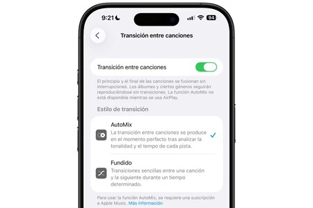 Ajustes Automix