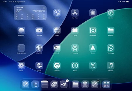 Iconos Transparentes Ipad