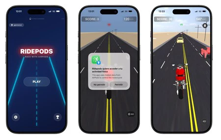 Juego moto AirPods