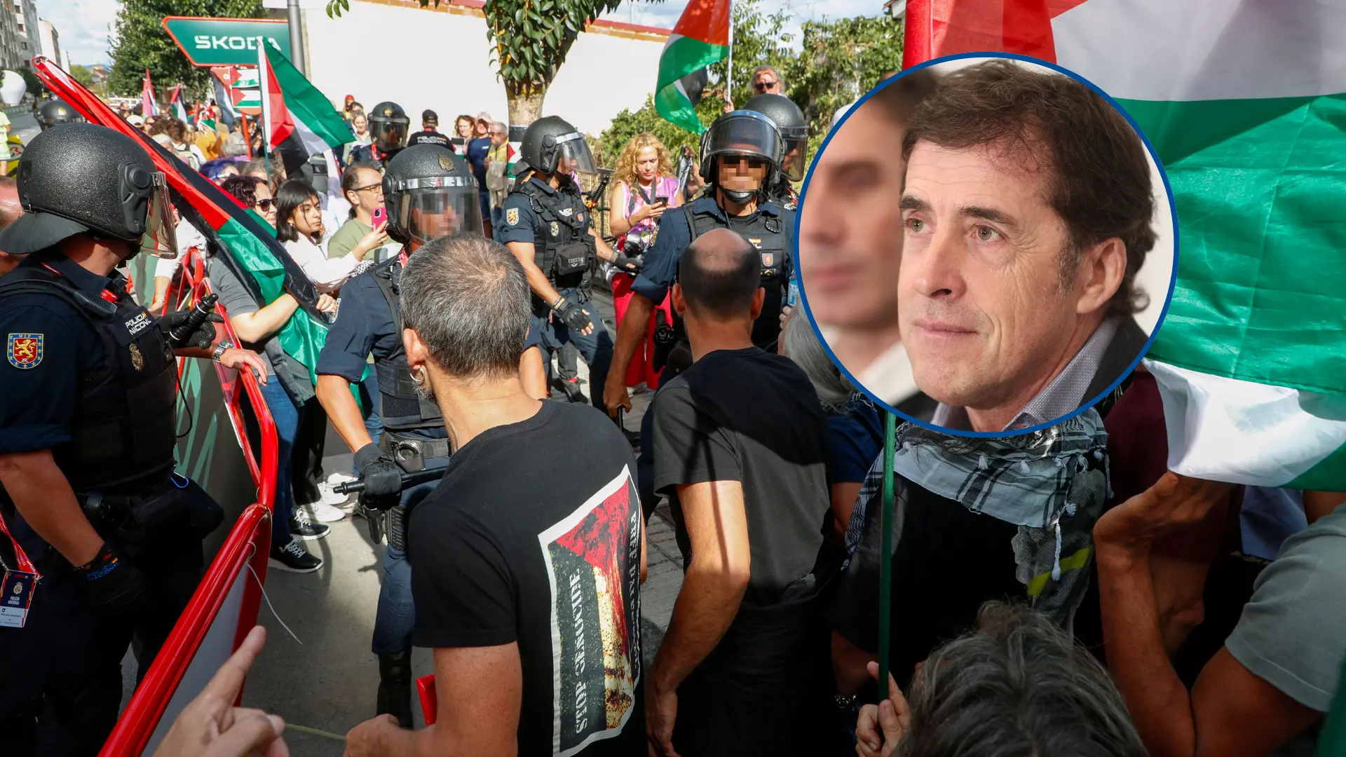 Perico Delgado ataca con dureza a los manifestantes propalestinos: «Estos son grupos antisistema que le da igual Gaza»
