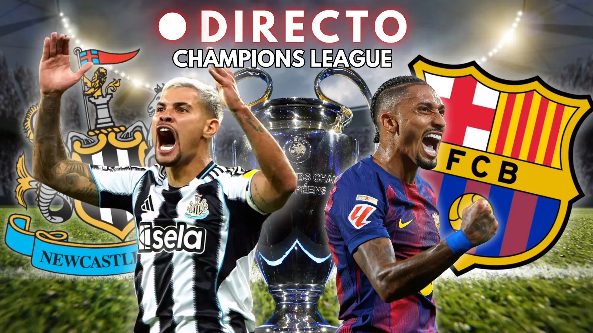 Newcastle – Barça de Champions League, en directo: goles, resultado y última hora de la jornada 1