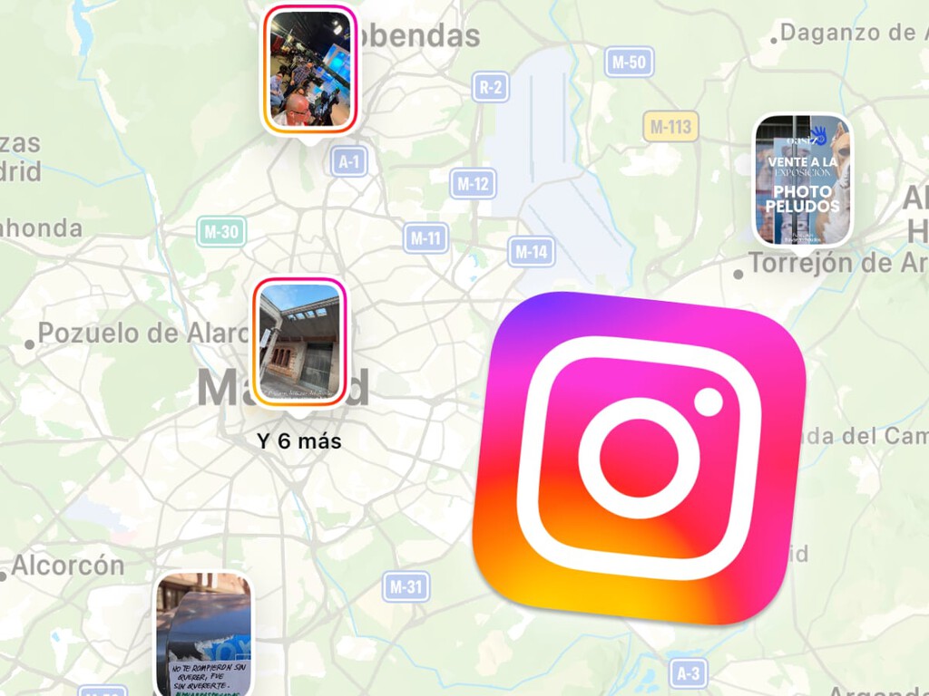 Instagram estrena su mapa de ubicación en España. La pregunta es si realmente quieres que cientos de personas personas sepan dónde estás