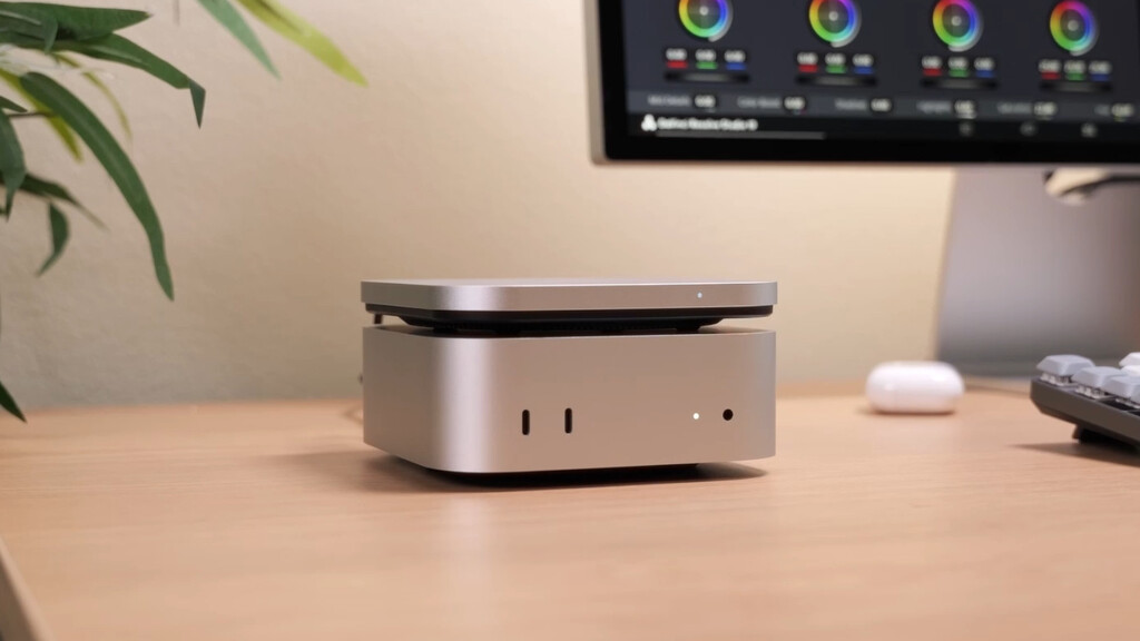 El accesorio ideal para los que tenemos un Mac mini M4 de 256 GB. Es de Satechi y permite añadirle un SSD de 8 TB 
