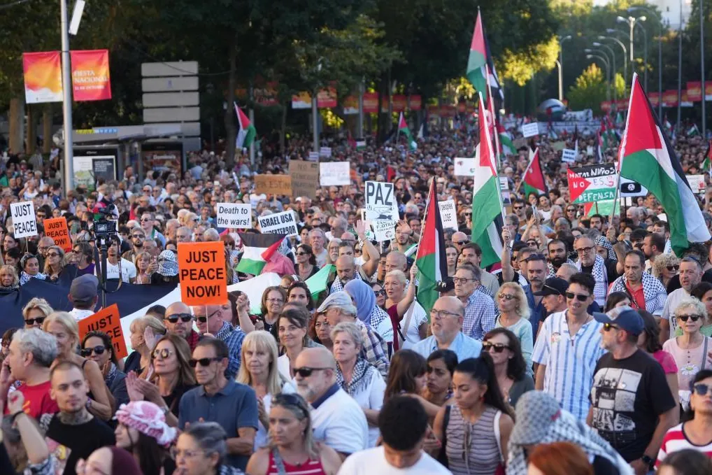La crisis de Gaza polariza ya a la sociedad española: división izquierda-derecha con las protestas y el uso del término «genocidio»