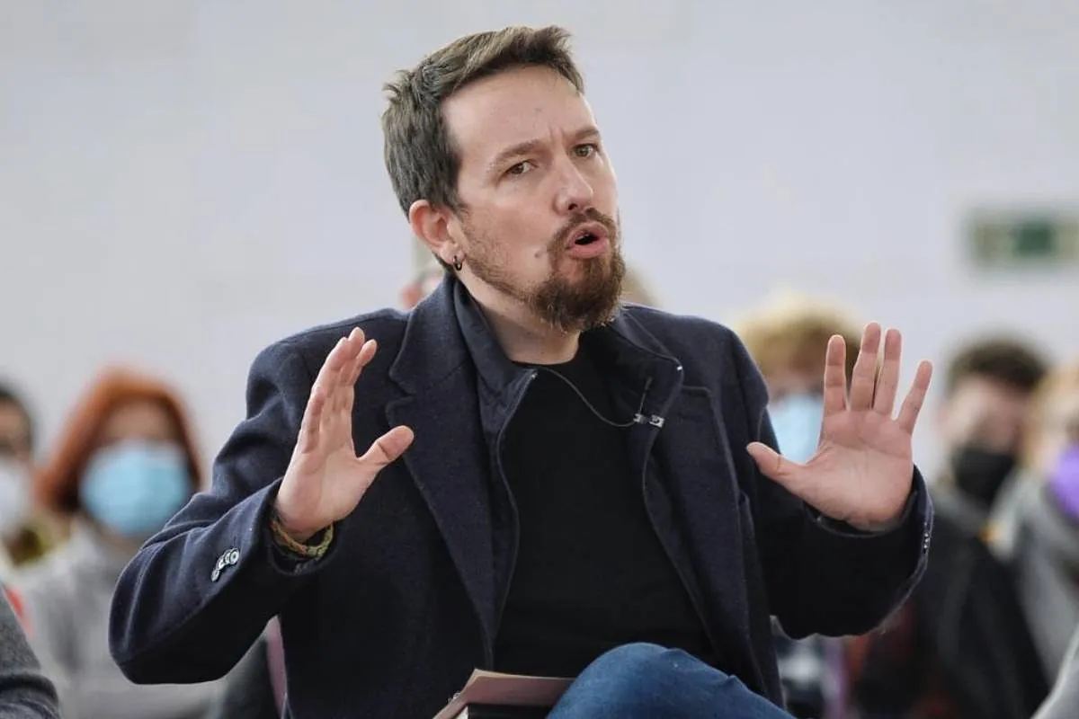 Pablo Iglesias tacha de «golpista» a Corina Machado: «Para darle el Nobel de la Paz a ella, se lo podrían haber dado  a Trump o incluso a  Hitler»