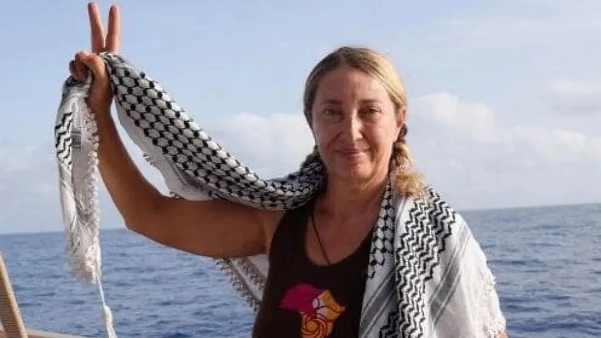 Reyes Rigo y otros cuatro activistas de la Flotilla ya están rumbo a España