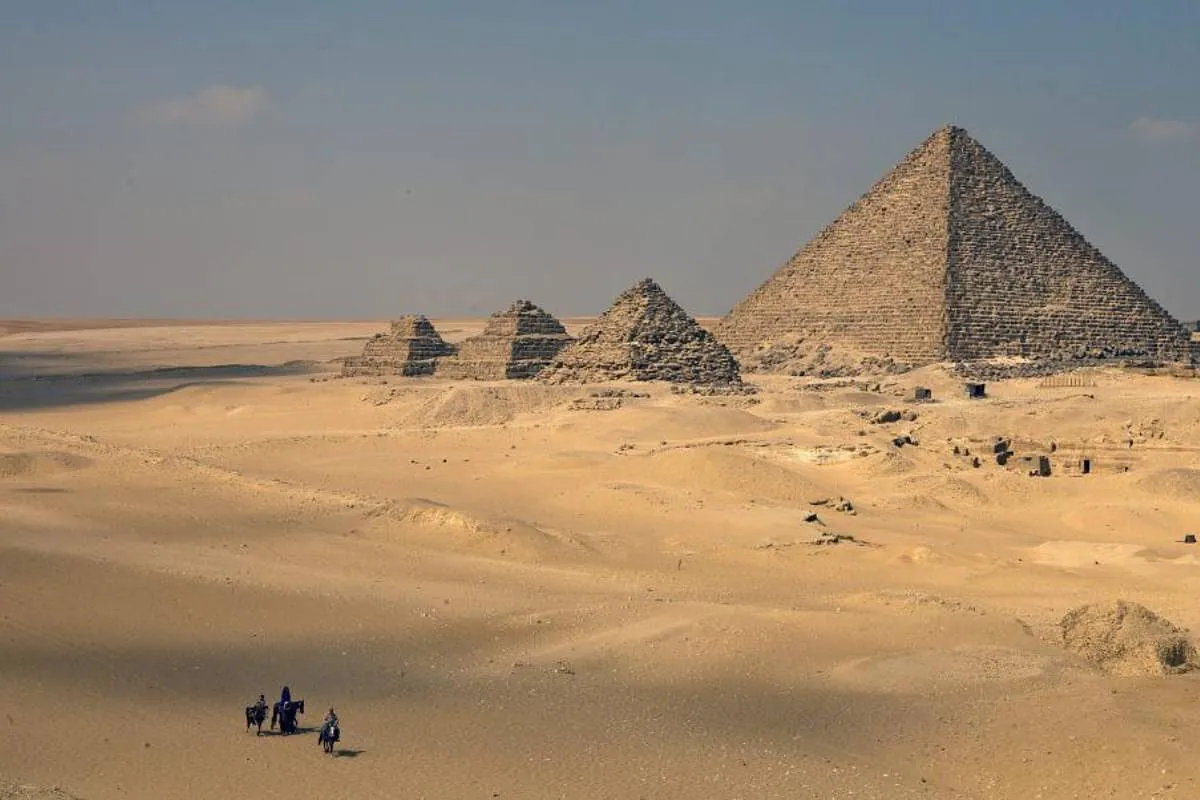 Rescatan a una turista española de una pirámide en Egipto tras lesionarse un pie