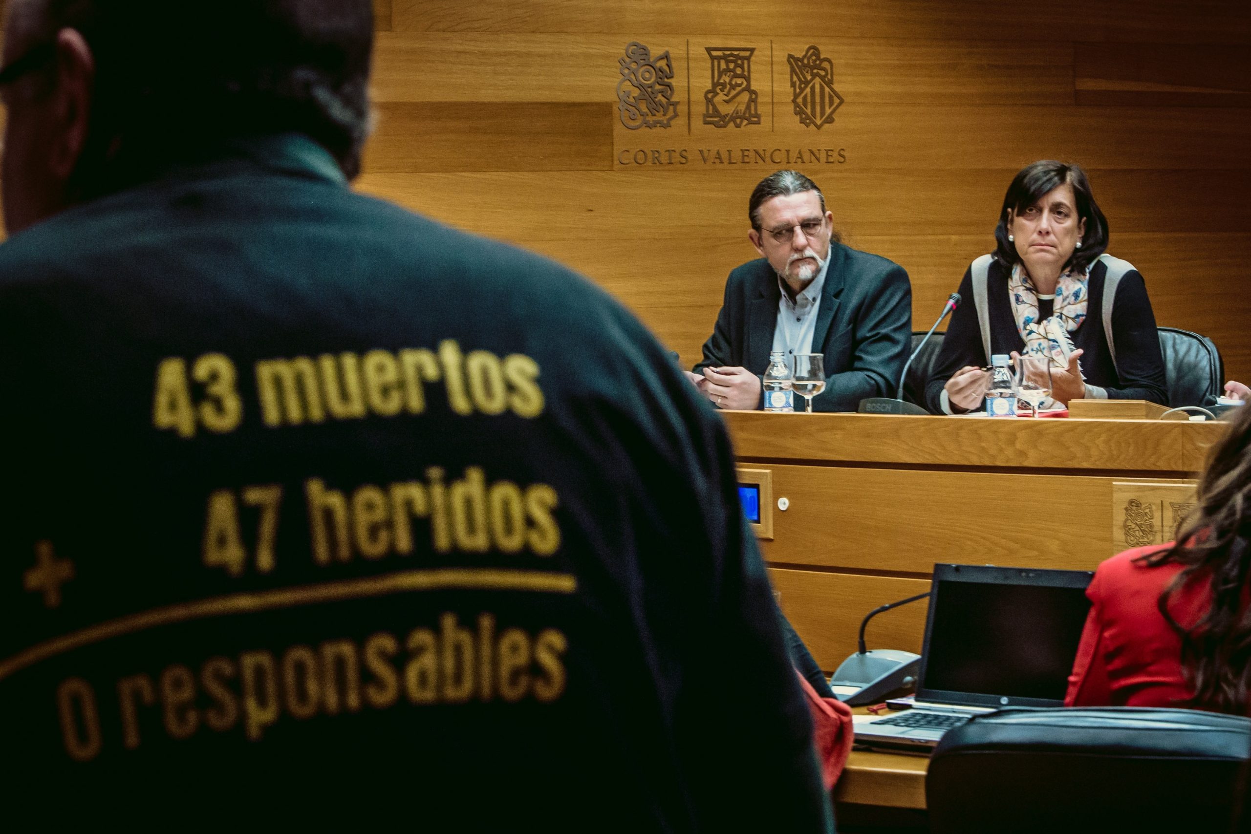 La ex gerente de FGV, en su comparecencia en la segunda comisión.