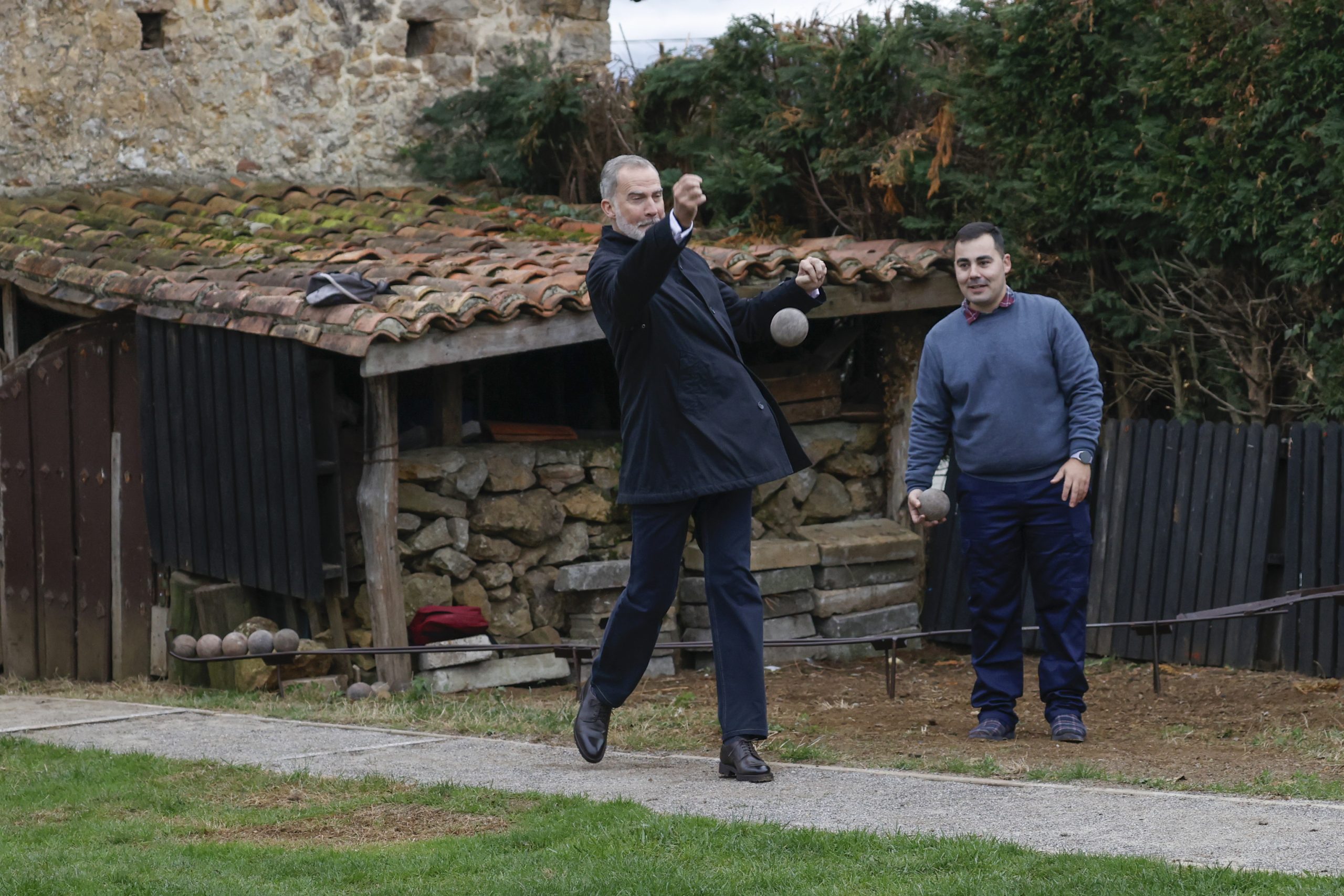 El Rey se atreve con los bolos asturianos