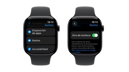 Gesto Apple Watch