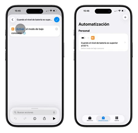 Automatizacion Mas Bateria Apple