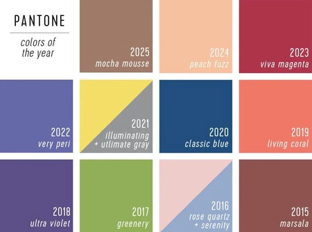 Colores del año