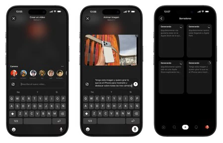 Crear un vídeo en Sora se basa en tener un buen promt escrito