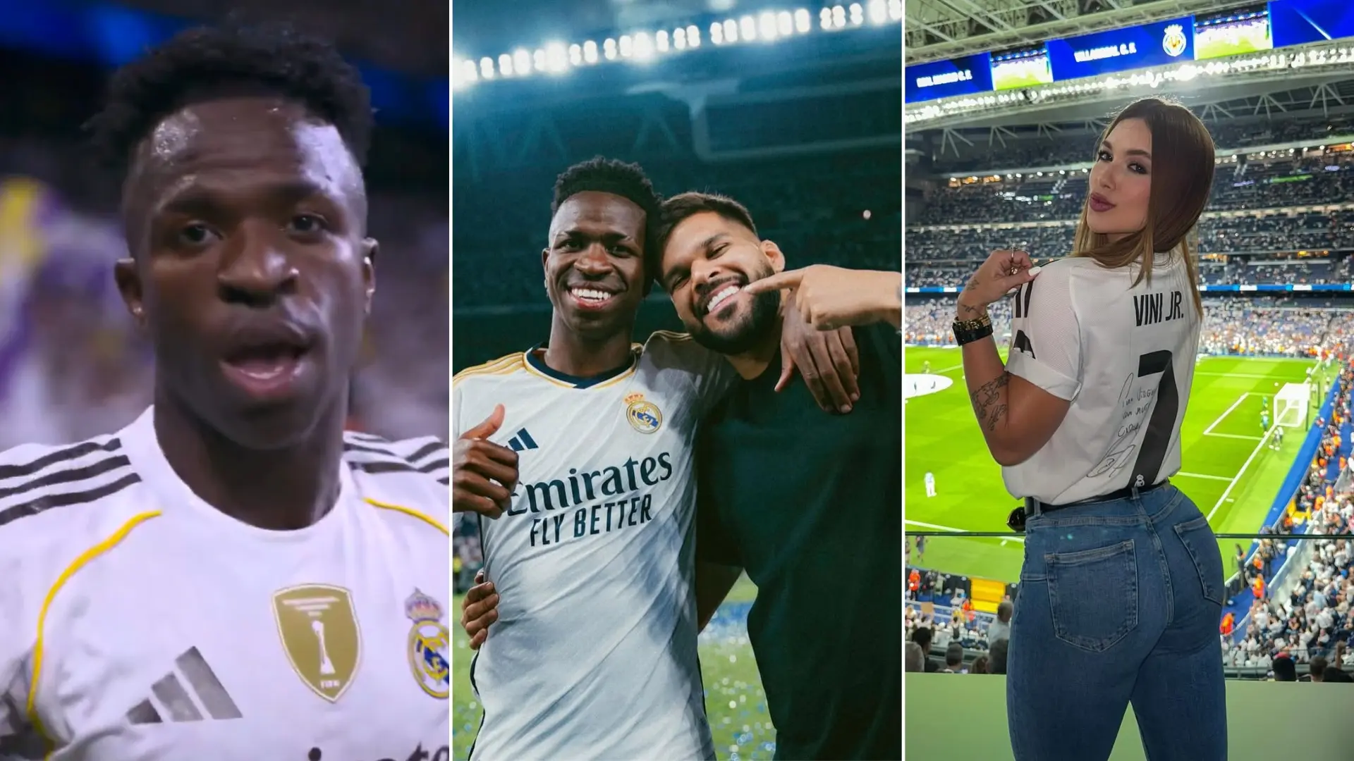 La dedicatoria especial de Vinícius en su primer gol al Villarreal: no era para Virginia Fonseca… sino para su amigo Wesley Menezes