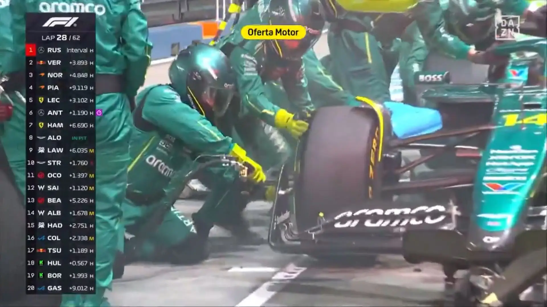 La terrible parada de Aston Martin que casi arruina la carrera de Alonso y su enfado: «Si me hablas en cada vuelta, apago la radio»