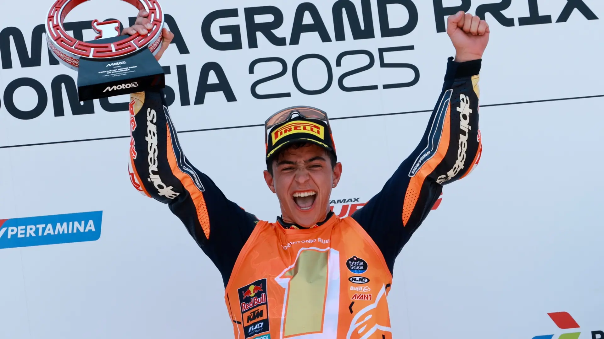 Última hora del estado de salud del campeón de Moto3, José Antonio Rueda, tras su grave accidente en Sepang: «Consciente y alerta»