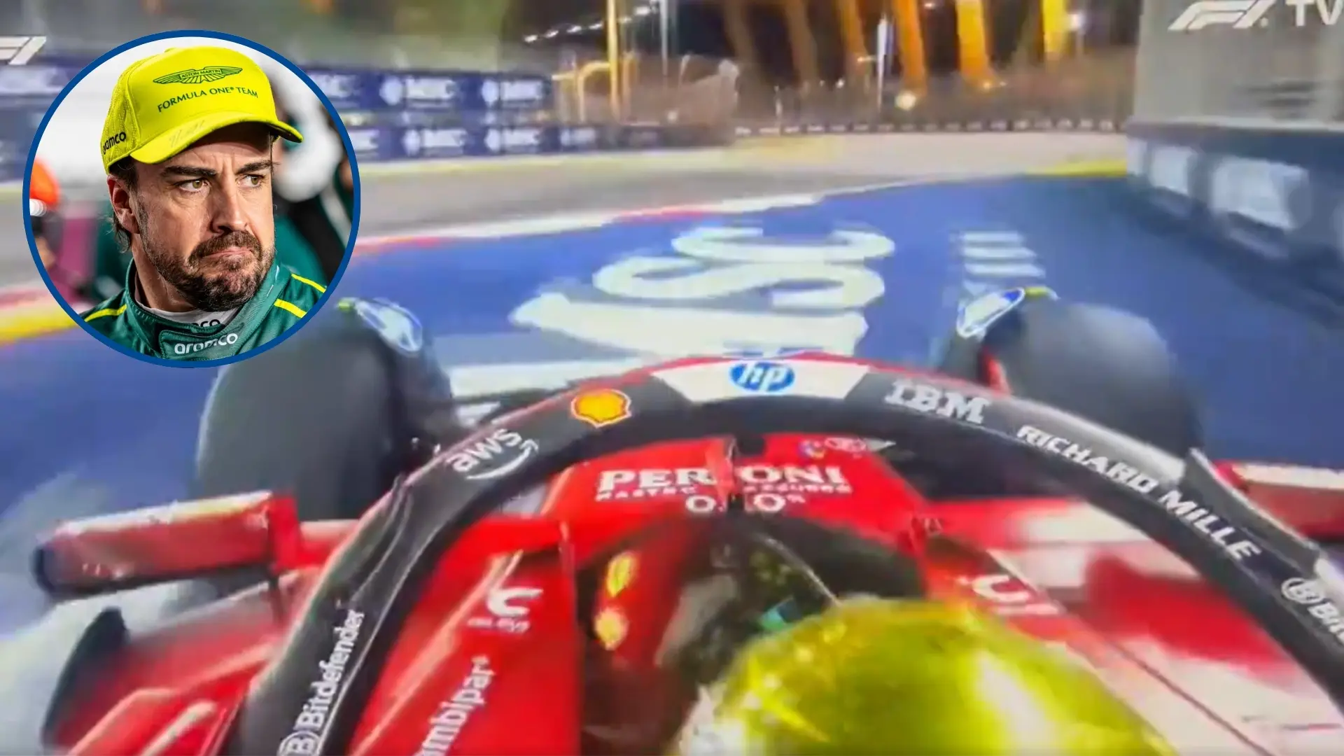 Fernando Alonso ataca a la FIA por su trato a Lewis Hamilton antes de su sanción: «Siempre tiene un poco de tolerancia»