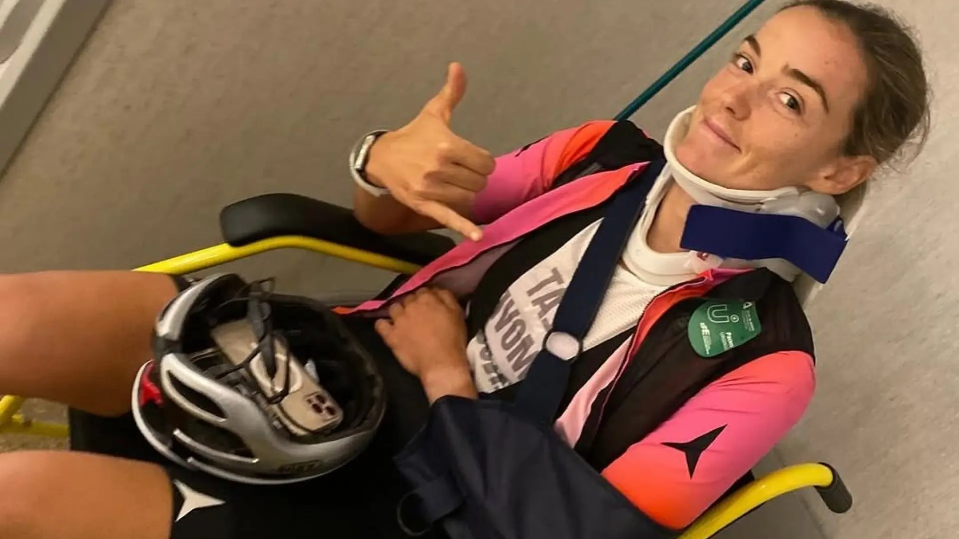 La esquiadora Ana Alonso, candidata a medalla en los Juegos Olímpicos, es atropellada mientras entrenaba con la bici