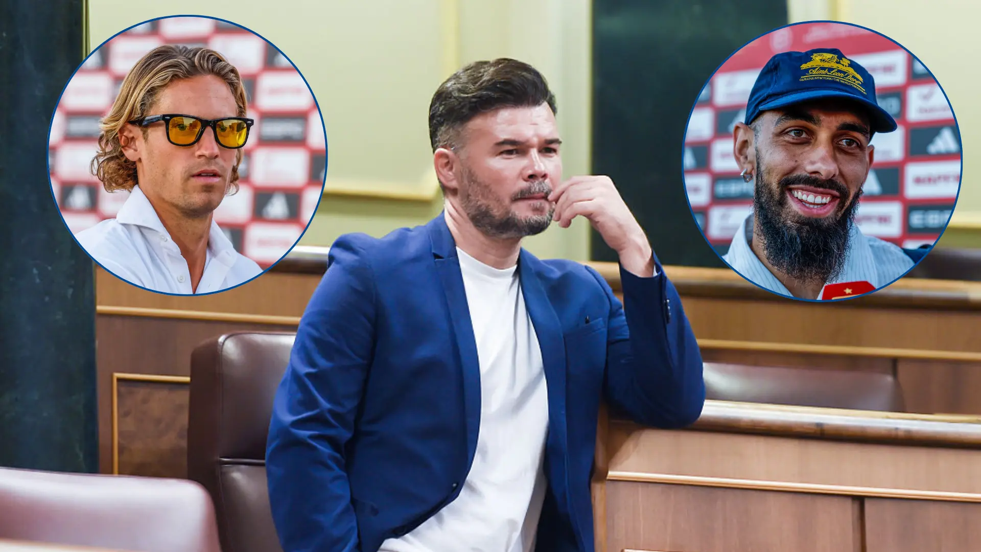 Rufián, sobre las opiniones de Marcos Llorente y Borja Iglesias: «Para muchos, uno es un valiente y el segundo, un provocador»