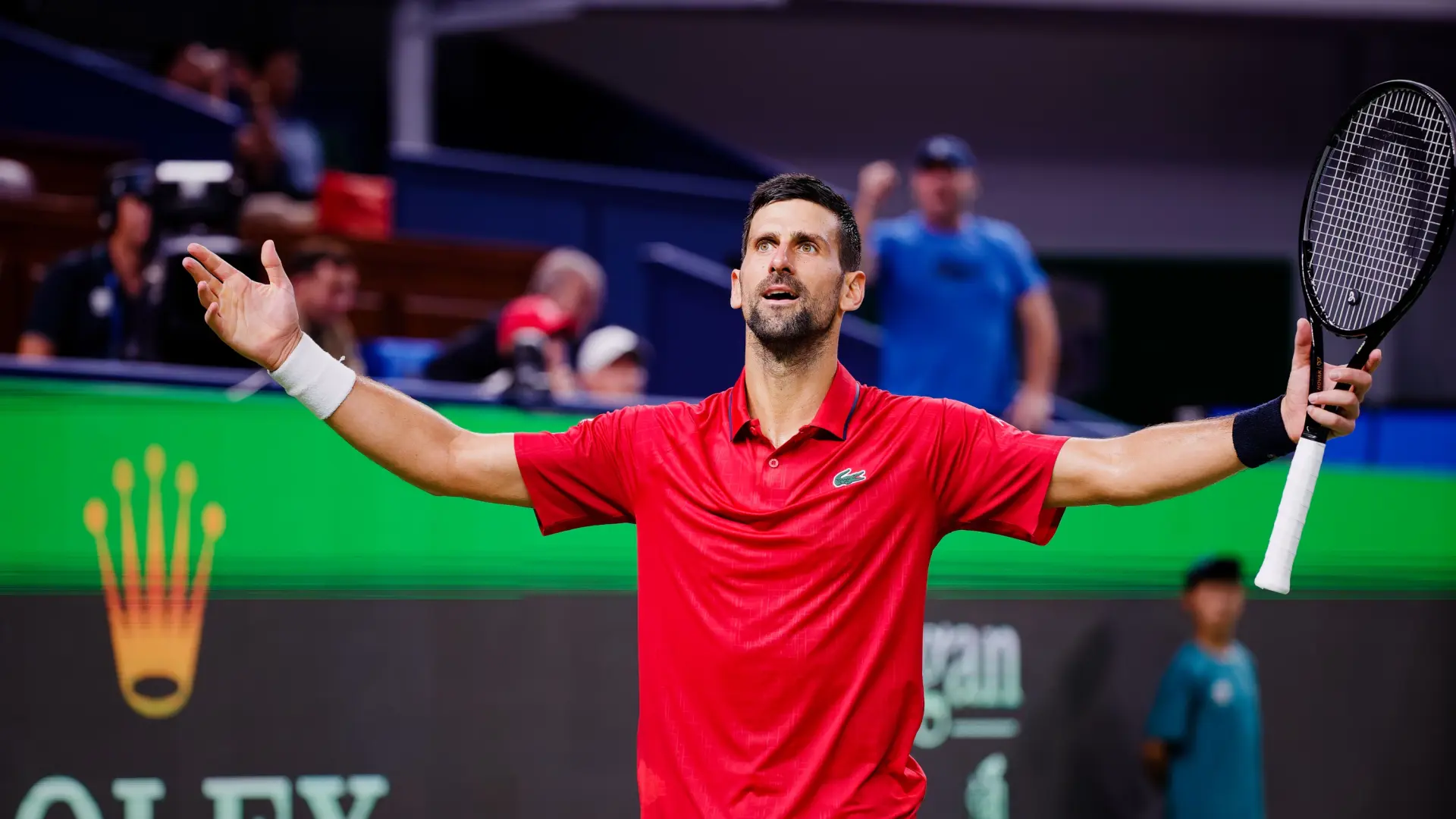 El calvario de Novak Djokovic para ganar a Zizou Bergs en Shangái: «Solo intentaba mantenerme con vida en la pista»