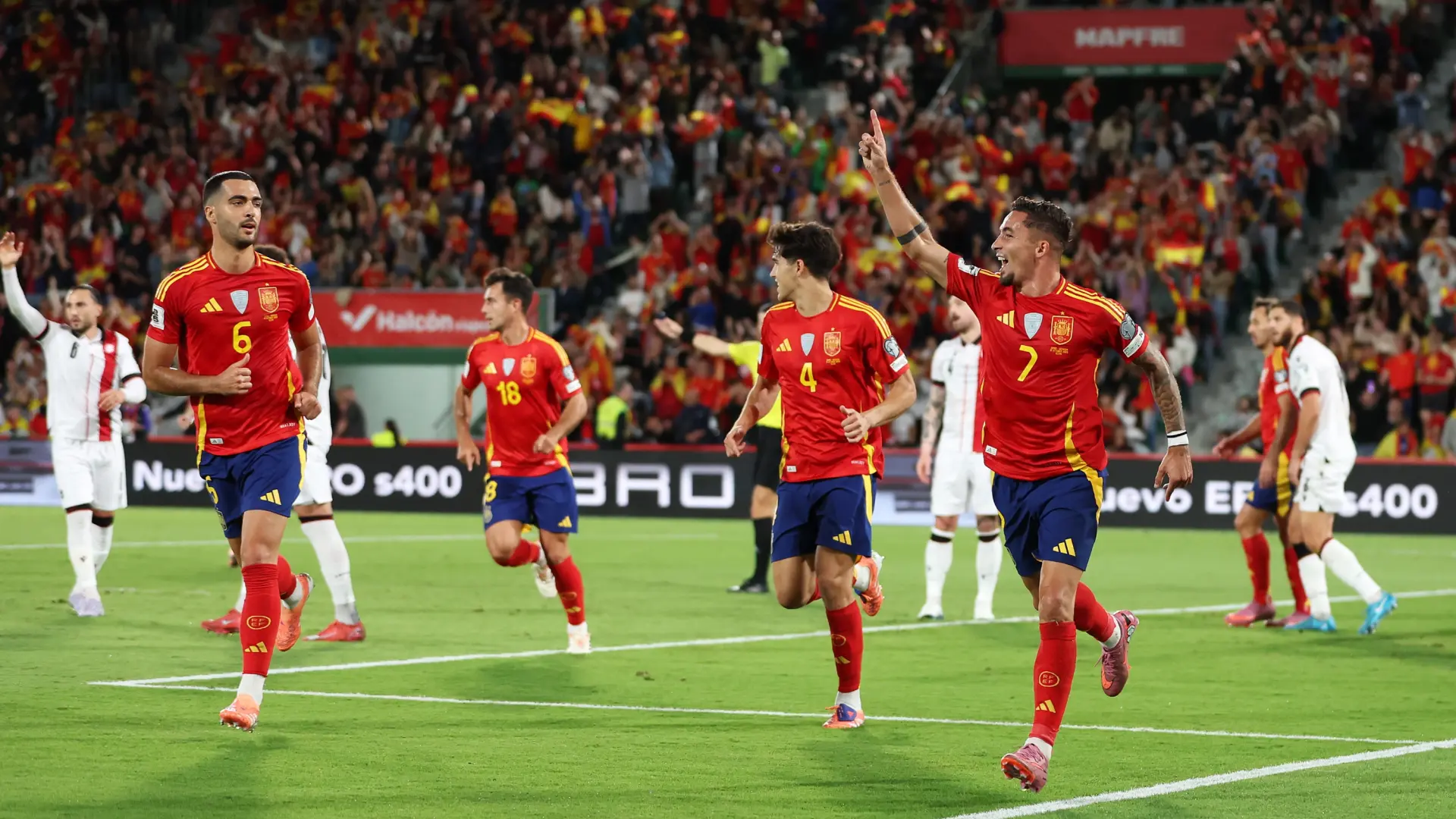 España perdona la goleada en una victoria ante Georgia que le acerca un paso más al Mundial de 2026