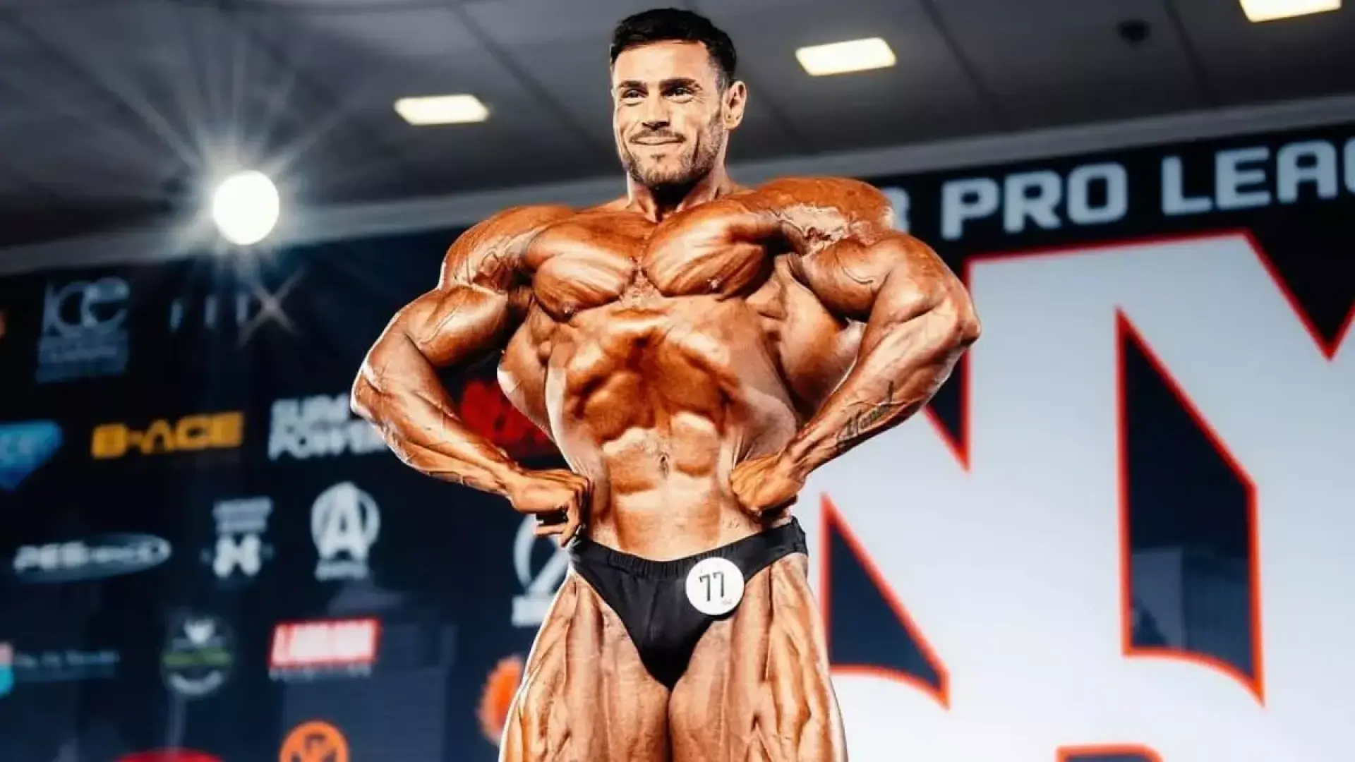 El culturista español Josema 'Beast' sigue haciendo historia con 23 años tras acariciar el podio en el Mr Olympia: «De otro mundo»