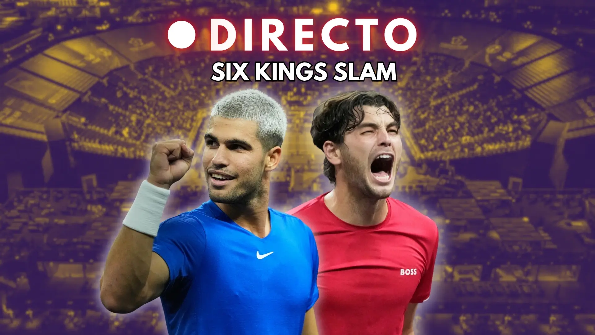 Carlos Alcaraz – Taylor Fritz en el Six Kings Slam, en directo: resultado y última hora de las semifinales en Arabia Saudí