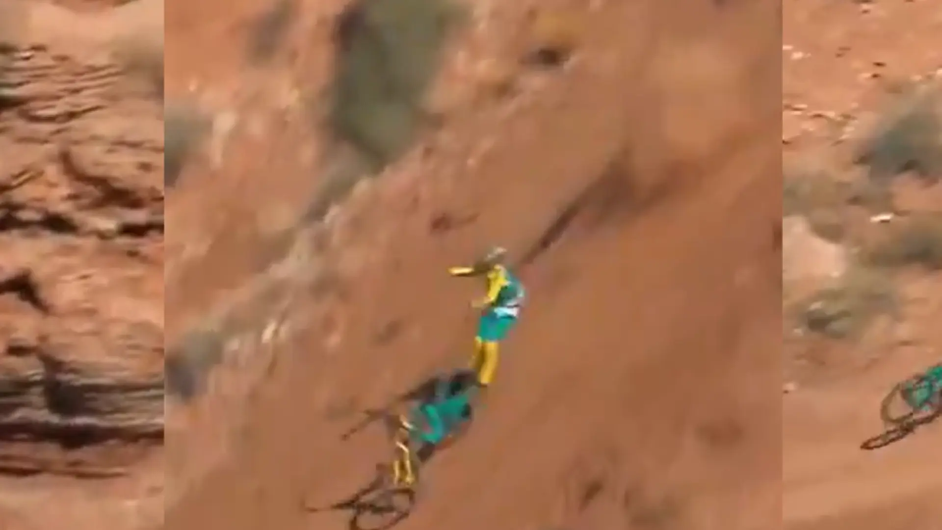 La escalofriante caída del español Adolf Silva en el Red Bull Rampage 2025 al intentar un doble backflip