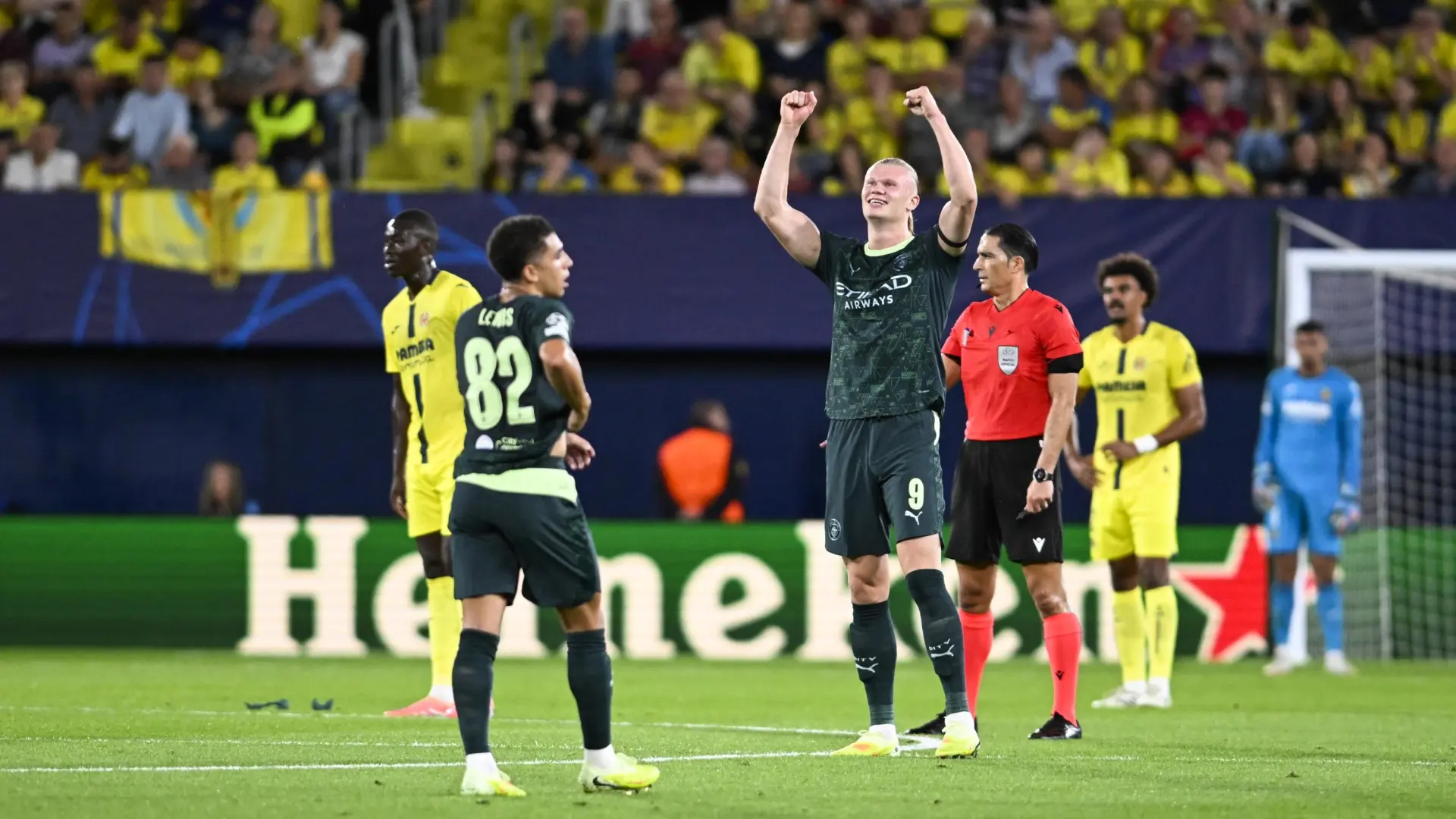 El Villarreal sucumbe ante el Manchester City de Guardiola en Champions