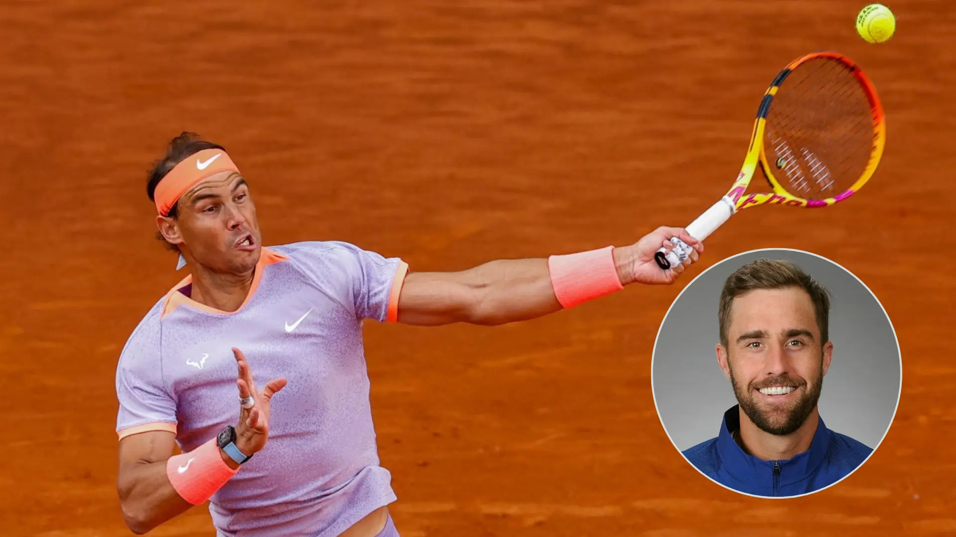 Steve Johnson, extenista: «En los partidos de Rafa Nadal echaban carretillas de tierra para hacer la pista más lenta»